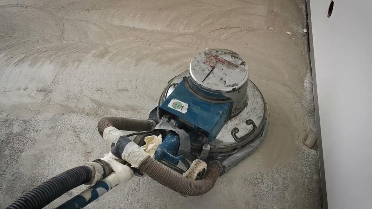 Шлифовка стяжки